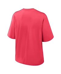 Nike Women's Scarlet San Francisco 49ers Glory Arch Boxy T-Shirt