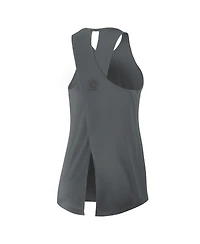 Nike Women's Gray Jacksonville Jaguars Glory Crisscross Performance Tank Top