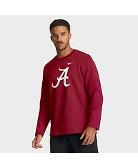 Nike Men's Crimson Alabama Tide 2025 Sideline Coach Performance Long Sleeve T-Shirt
