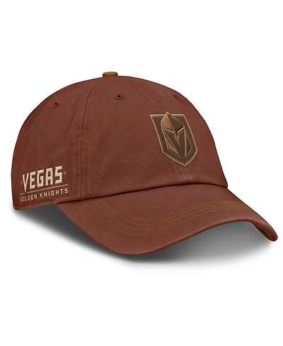 Fanatics Men's Brown Vegas Golden Knights Fall Leaves Timber Adjustable Hat