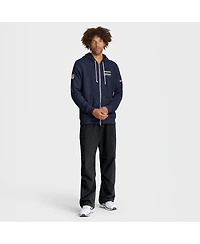 Nike Men's Navy New England Patriots Sideline Standard Issue Utility Player Dri-fit Full-Zip Hoodie