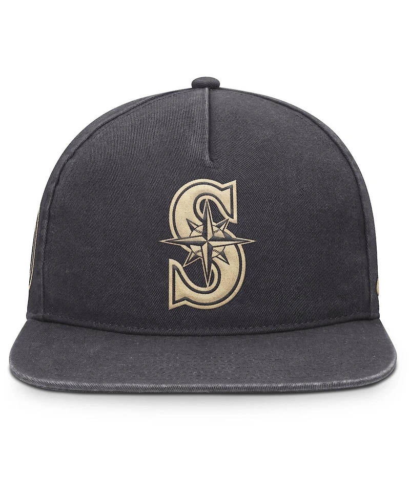 Nike Men's Anthracite Seattle Mariners Monotone Pro Adjustable Hat