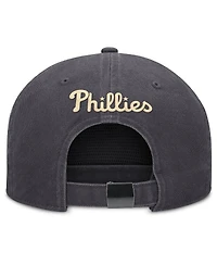 Nike Men's Anthracite Philadelphia Phillies Monotone Pro Adjustable Hat