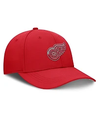 Fanatics Men's Red Detroit Red Wings Homage Adjustable Hat
