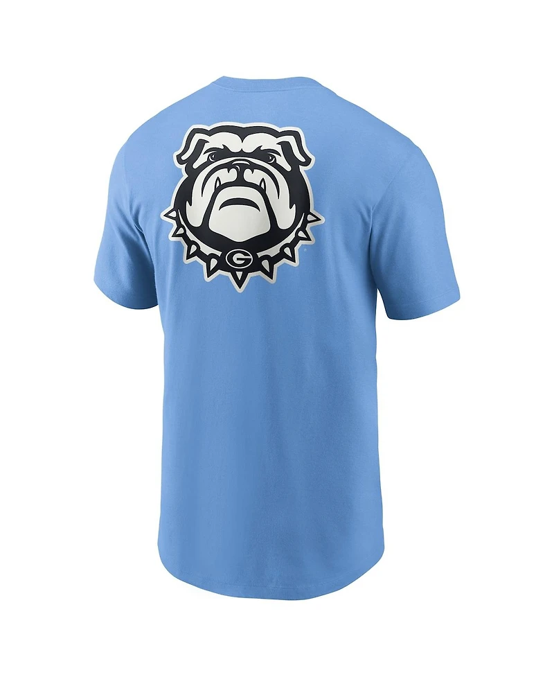 Nike Men's Valor Blue Georgia Bulldogs Record Shattered 2-Hit T-Shirt