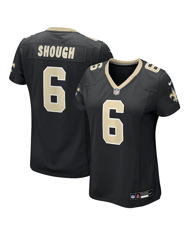 Nike Women's Tyler Shough Black New Orleans Saints Game Jersey