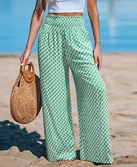 Cupshe Women's Casablanca Flow Ornate Pants