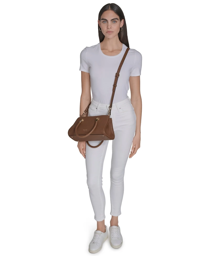 Calvin Klein Brigette East West Convertible Satchel