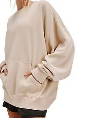 Free People Women's Slow It Down Pullover Sweatshirt