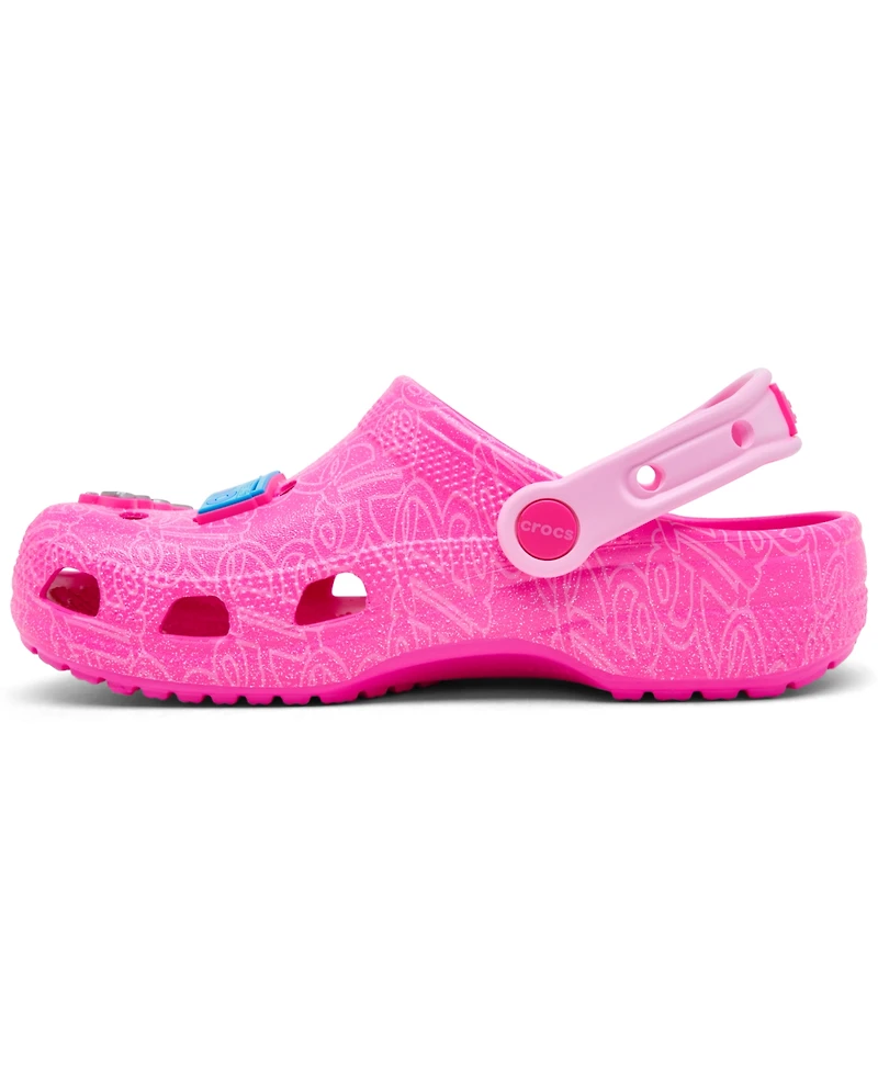 Crocs Little Girls Barbie Classic Clogs from Finish Line