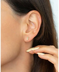 Lucky Feather Earring Set - Pretzel + Bar - Twist