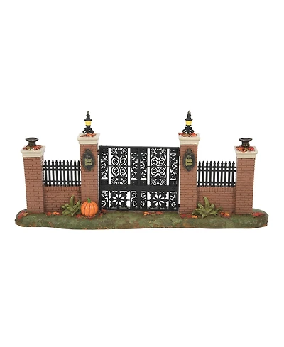 Department 56 Village Haunted Mansion Gate Accessory