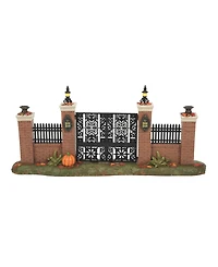 Department 56 Village Haunted Mansion Gate Accessory