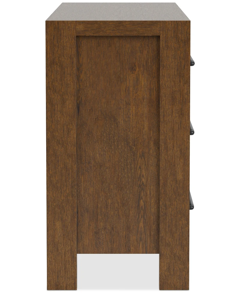 Davie Cracked Oak Dresser