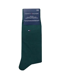 Tommy Hilfiger Men's 2-Pack Solid Dress Socks