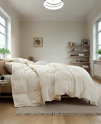Unikome Lightweight Cotton Goose Down Fiber Comforter