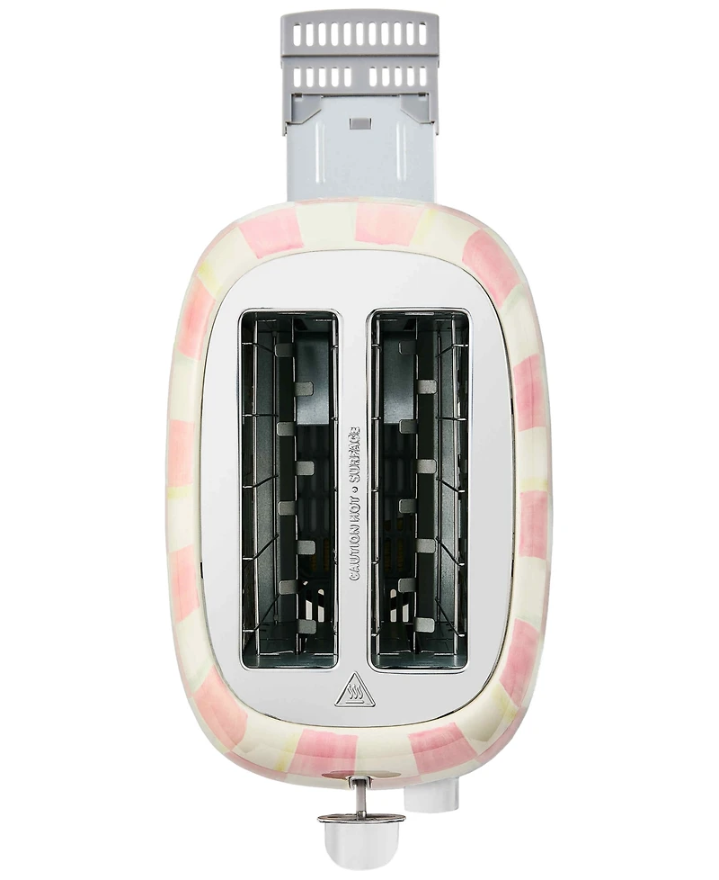 MacKenzie-Childs Rosy Check 2-Slice Toaster