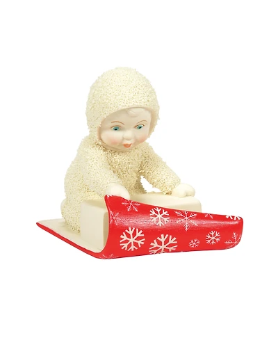 Department 56 Snowbabies Wrapped Up in Christmas Figurine