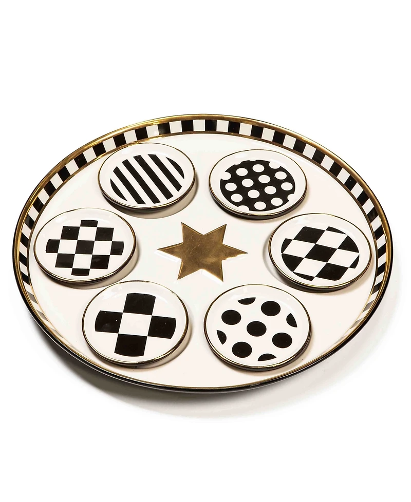 Mackenzie-Childs Courtly Seder Plate