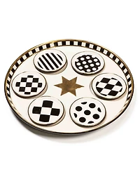 Mackenzie-Childs Courtly Seder Plate