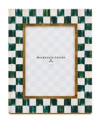 MacKenzie-Childs Courtly Check Lacquer Frame, 5" x 7"