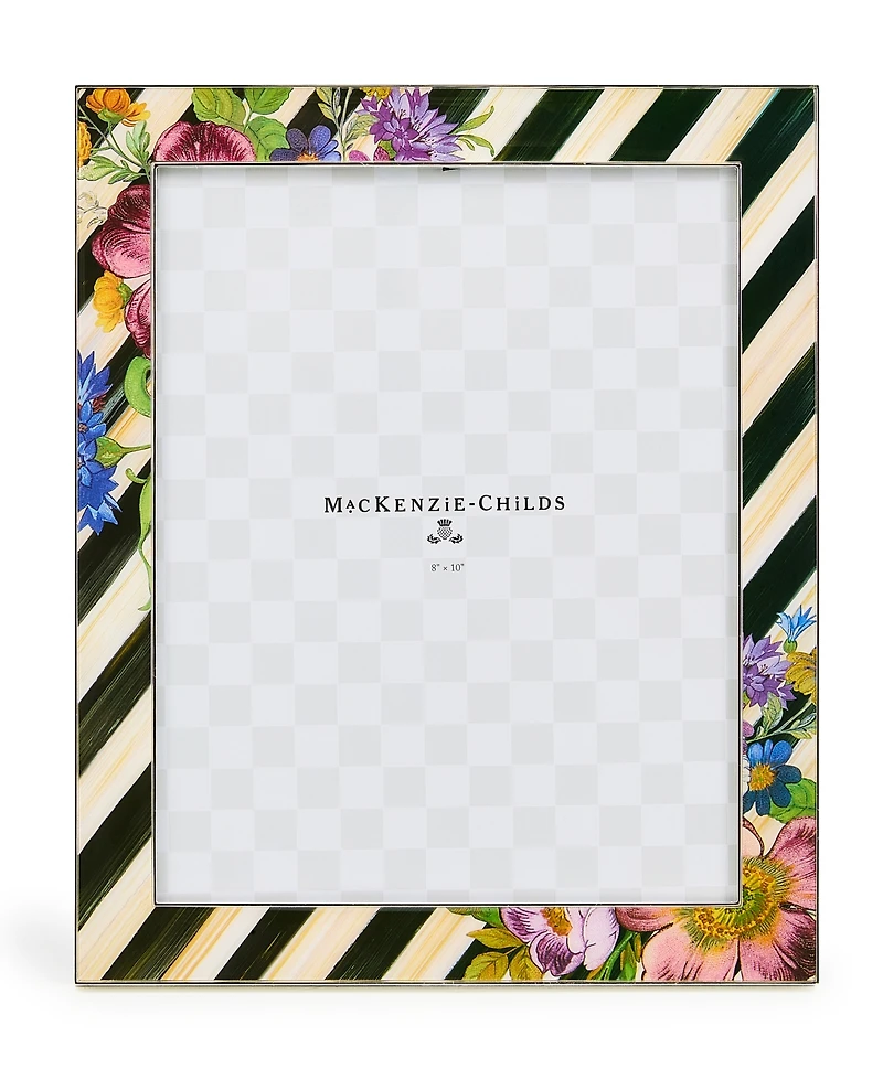 MacKenzie-Childs Flower Market Silver Plated Frame, 8" x 10"
