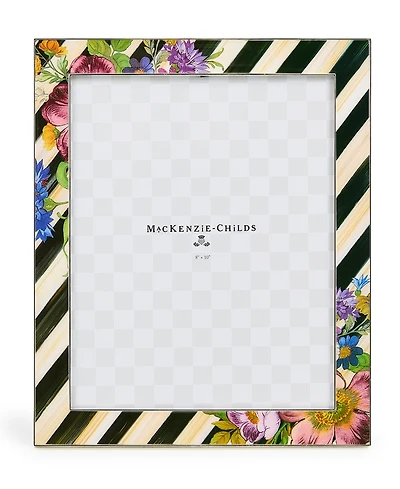 MacKenzie-Childs Flower Market Silver Plated Frame, 8" x 10"