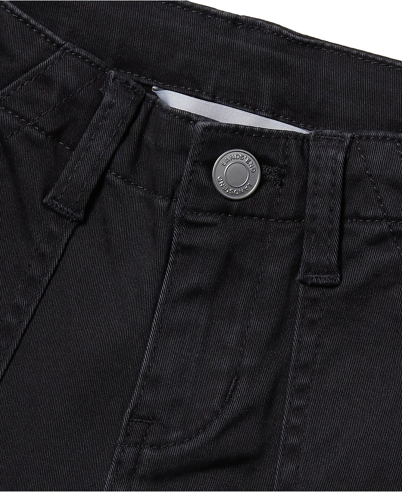 Lands' End Girls Woven Utility Cargo Pant with Pockets