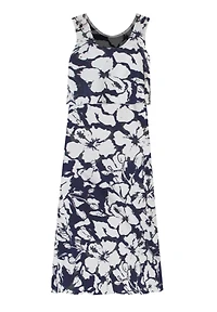 Woman Within Women's Layered Popover Maxi Dress
