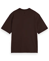 Scotch & Soda Men's Relaxed Fit Short Sleeve Three Crosses Crewneck T-Shirt