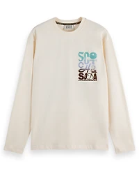 Scotch & Soda Men's Relaxed Fit Artwork T-Shirt