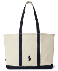 Polo Ralph Lauren Big Pony Canvas Spacious Tote