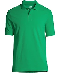Lands' End Men's Short Sleeve Basic Mesh Polo Shirt