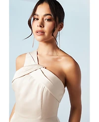 Coast Women's Satin Bridesmaids Maxi Dress
