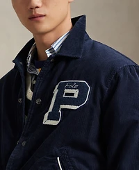 Polo Ralph Lauren Men's Corduroy Letterman Jacket