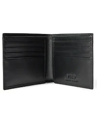 Polo Ralph Lauren Men's Polo Bear Leather Billfold Wallet