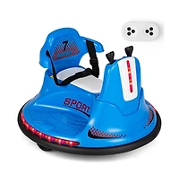 Akiudex 12V Kids Ride-On Bumper Car with Remote Control and 360 degree Spin