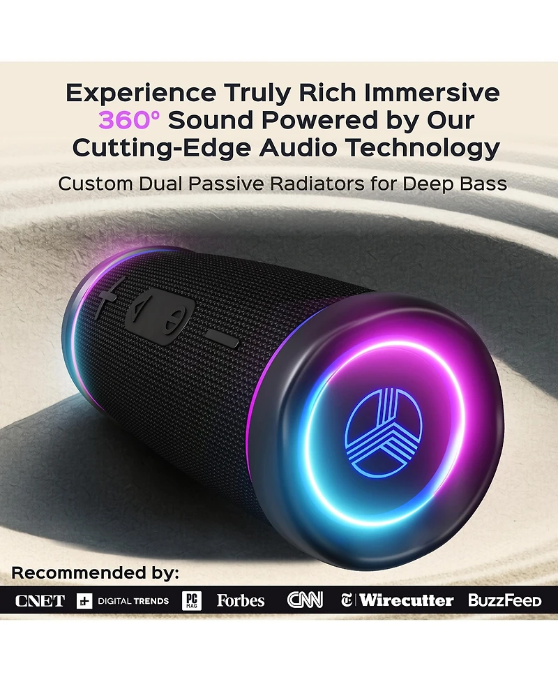 Treblab Hd77 360 HD Surround Sound Bluetooth Speaker