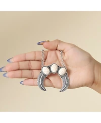Jessica Simpson Ox Silver Western Necklace