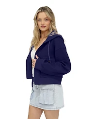 Belle & Bloom Fireside Hooded Utility Jacket