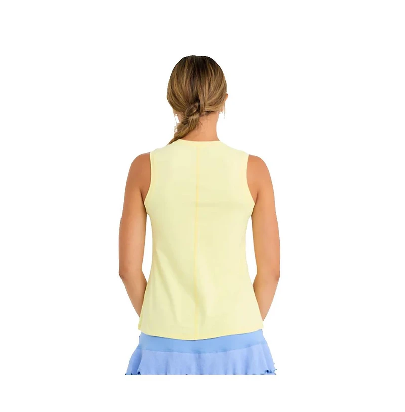 Sofibella Kaleidoscope 25 Inch Hi-Low Womens Tennis Tank