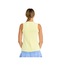 Sofibella Kaleidoscope 25 Inch Hi-Low Womens Tennis Tank