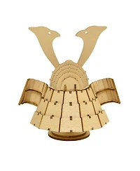 Flash Popup 3D Diy Puzzle: Kabuto Samurai Warrior Helmet