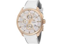 Technomarine Men's Tm-318123 Ocean Quartz Silver Dial Watch