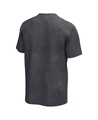 Philcos Men's Charcoal Woodstock Make Love Not War Washed Graphic T-Shirt