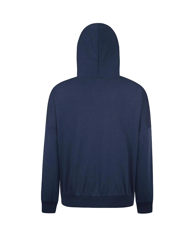 LevelWear Men's Navy Usmnt Contact Full On Pullover Hoodie