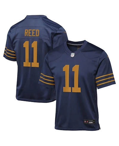 Nike Big Boys and Girls Jayden Reed Navy Green Bay Packers The 1923 Classic Game Jersey