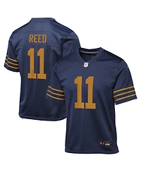 Nike Big Boys and Girls Jayden Reed Navy Green Bay Packers The 1923 Classic Game Jersey