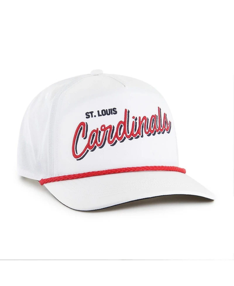 '47 Brand Men's White St. Louis Cardinals Brrr Fairway Hitch Adjustable Hat