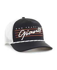 '47 Brand Men's Black San Francisco Giants Brrr Downburst Mesh Hitch Adjustable Hat